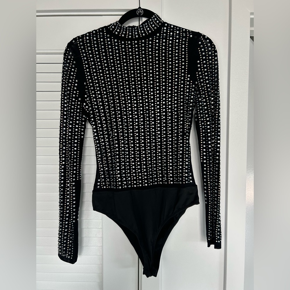 Fashion Nova Sequin Bodysuit